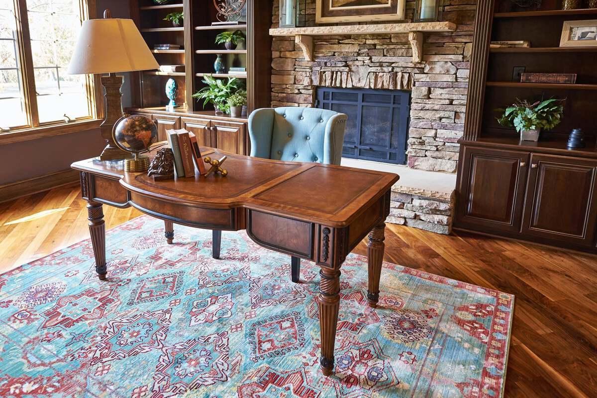 Unique Loom Indoor Rugs - Austin Bohemian 9x12 Rectangular Rug Multi