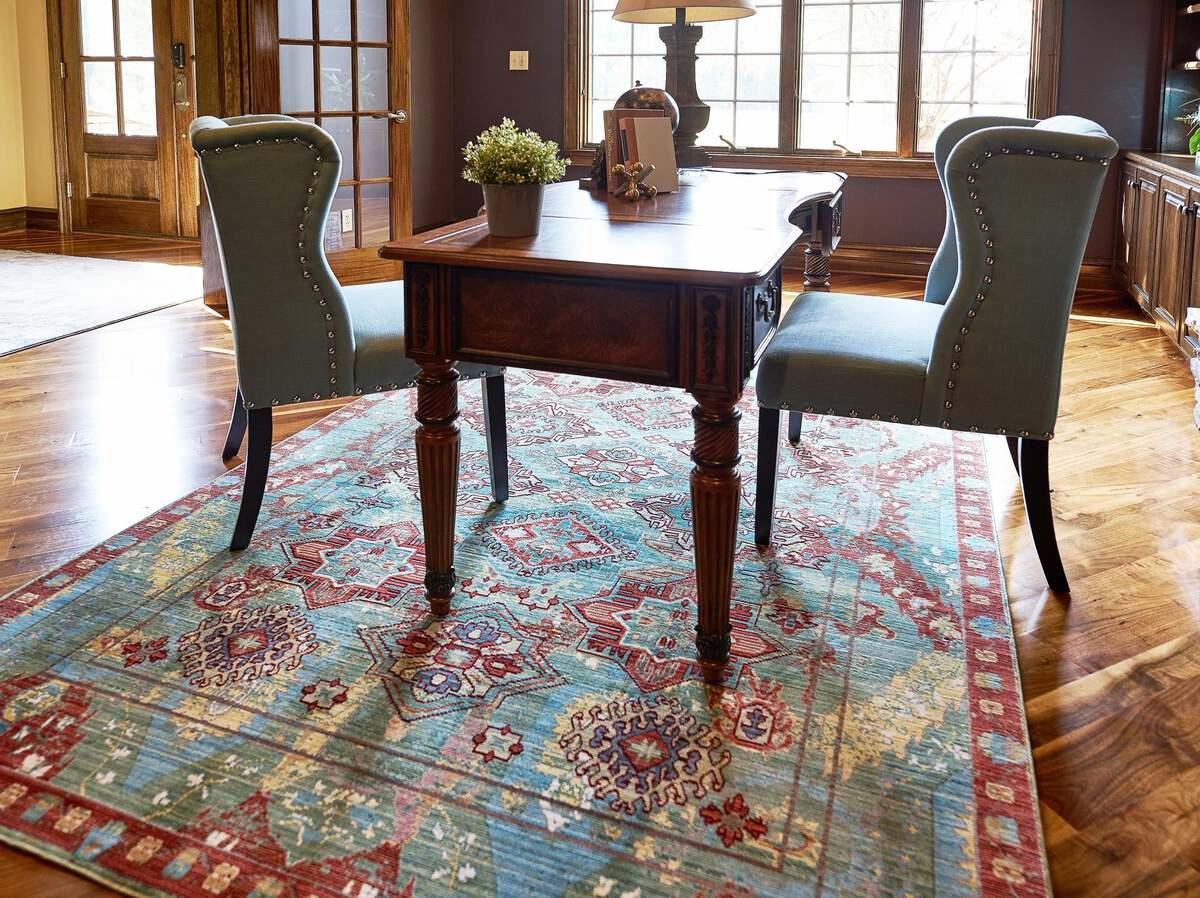 Unique Loom Indoor Rugs - Austin Bohemian 9x12 Rectangular Rug Multi