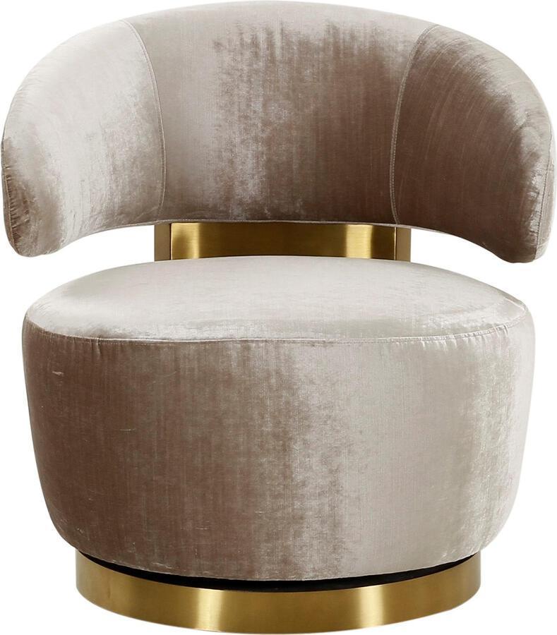 Tov Furniture Accent Chairs - Austin Champagne Chair Champagne