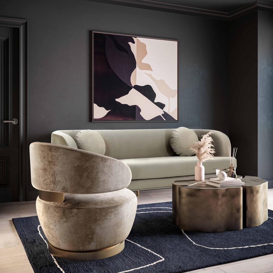 Tov Furniture Accent Chairs - Austin Champagne Chair Champagne