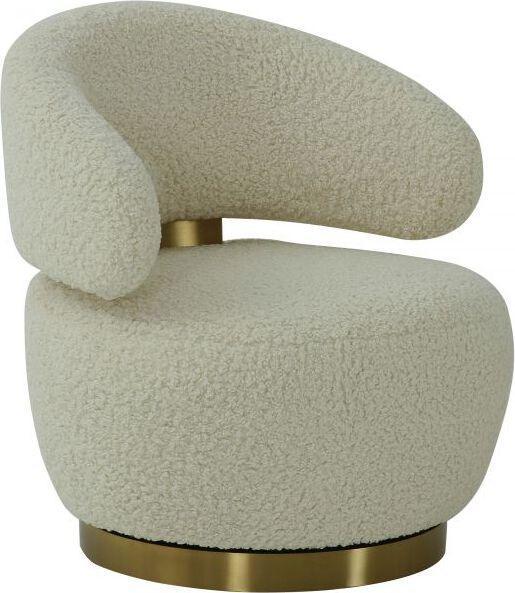 Tov Furniture Accent Chairs - Austin Faux Shearling Chair
