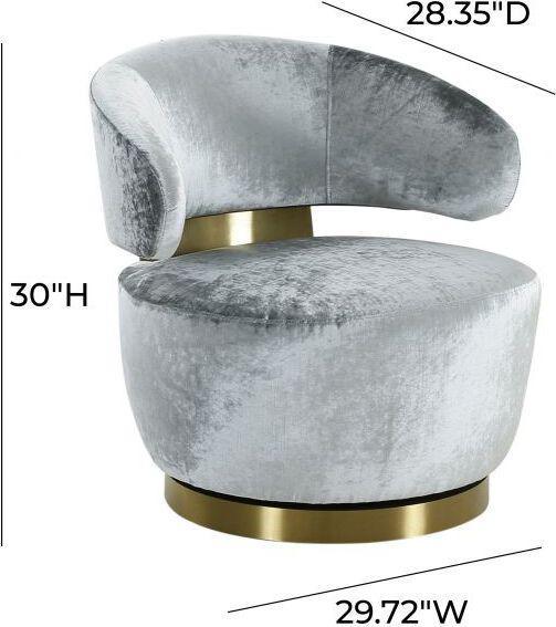 Tov Furniture Accent Chairs - Austin Robins Egg Blue Chair