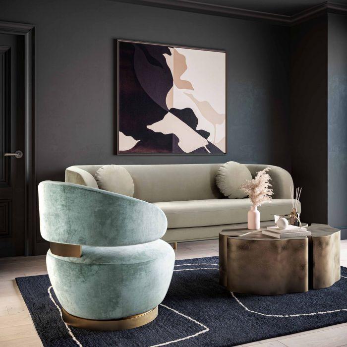 Robins egg online blue chair