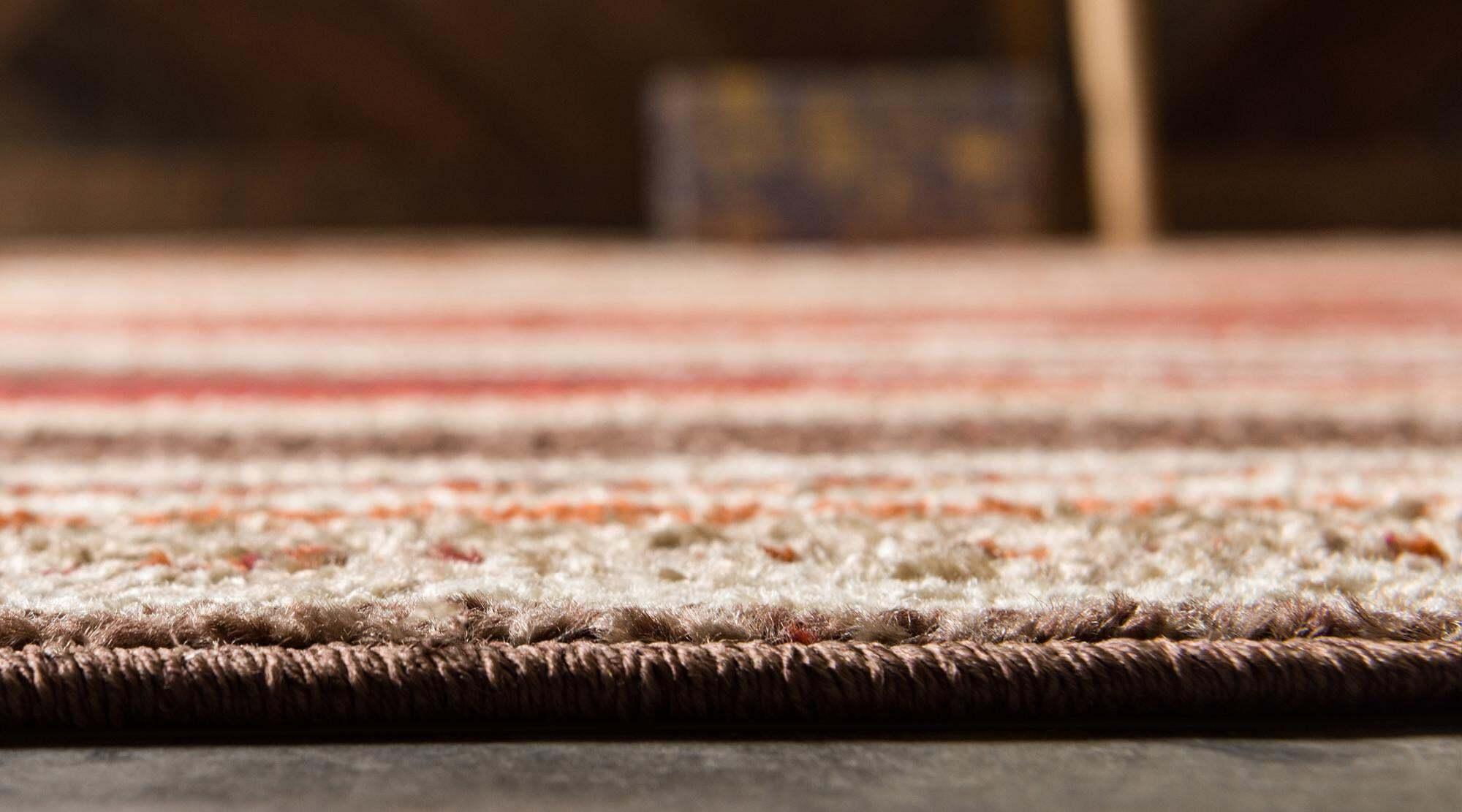 Unique Loom Indoor Rugs - Autumn Rectangular 9x12 Rug Multi & Beige