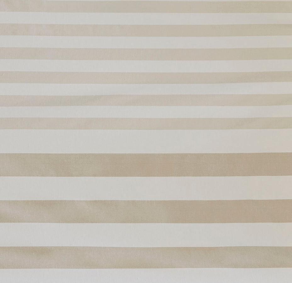 Olliix.com Shower Curtains - Aviana Stripe Blended Yarn Dyed Woven Shower Curtain Taupe
