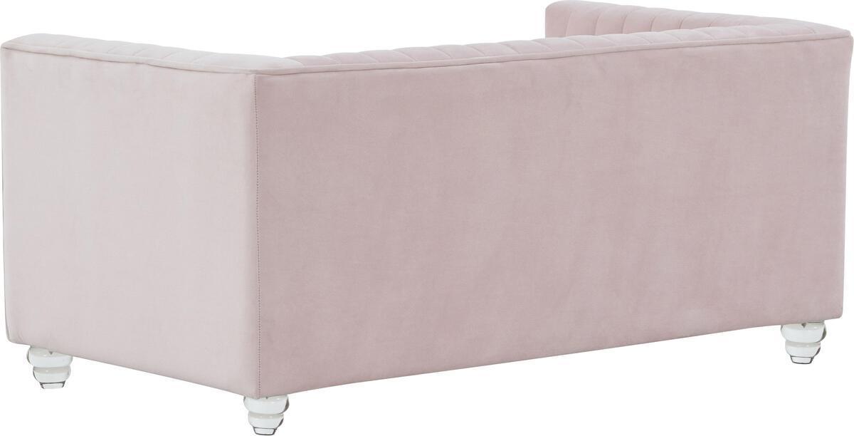 Tov Furniture Dog Beds - Aviator Blush Velvet Pet Bed