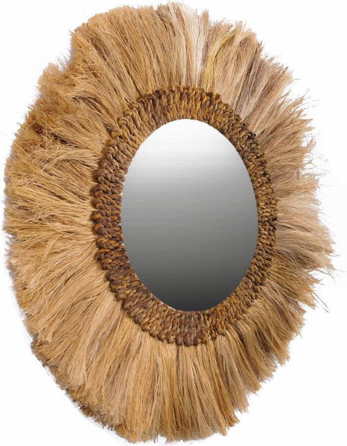 Tov Furniture Mirrors - Aztec Mirror Natural