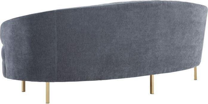 Tov Furniture Sofas & Couches - Baila Grey Velvet Sofa