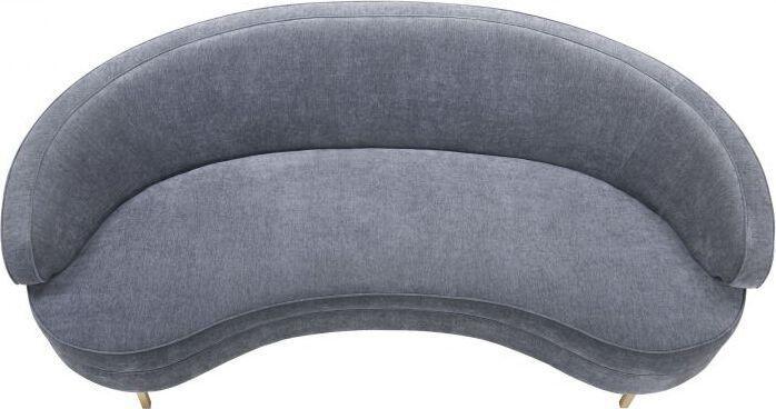 Tov Furniture Sofas & Couches - Baila Grey Velvet Sofa