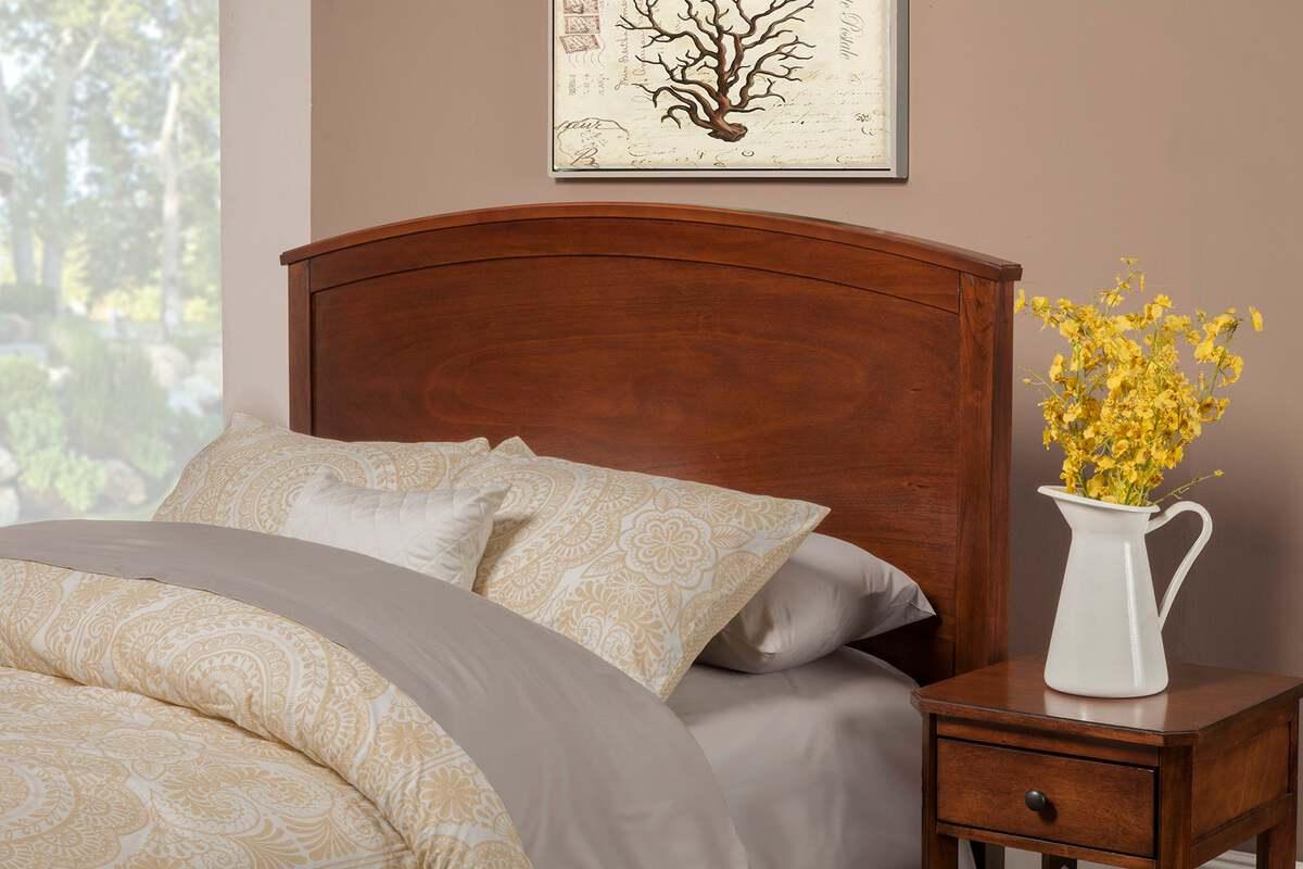 Alpine Furniture Headboards - Baker Standard King Headboard Only Mahogany