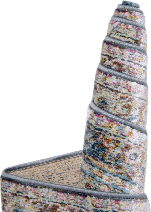 Unique Loom Indoor Rugs - Baracoa Border 10x13 Blue & Ivory