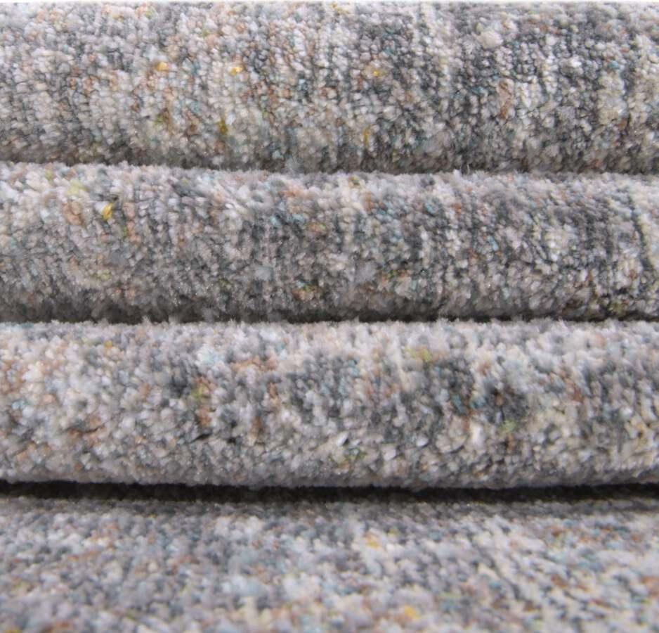 Unique Loom Indoor Rugs - Baracoa Border 10x13 Dark Gray & Ivory