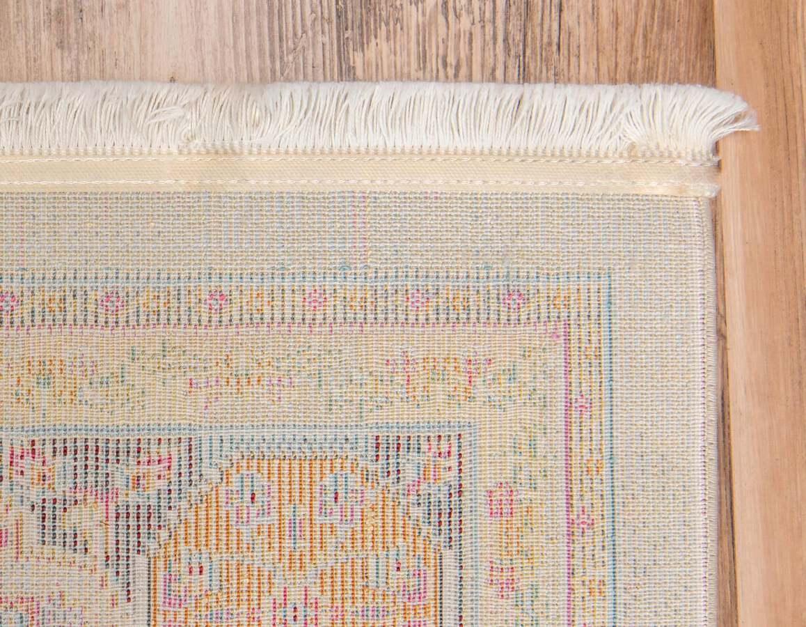 Unique Loom Indoor Rugs - Baracoa Border 10x13 Multi & Beige
