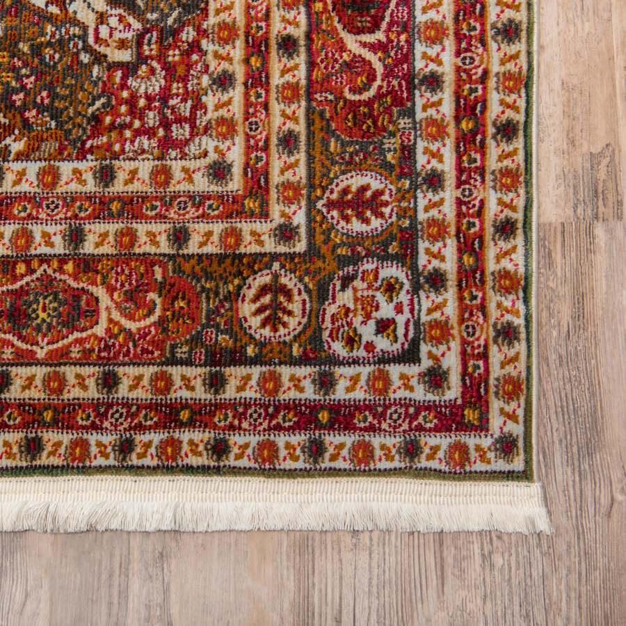 Unique Loom Indoor Rugs - Baracoa Modern 10x13 Rectangular Rug Green