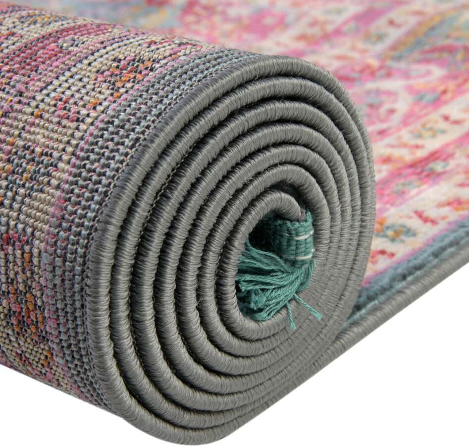 Unique Loom Indoor Rugs - Baracoa Modern 10x13 Rectangular Rug Turquoise
