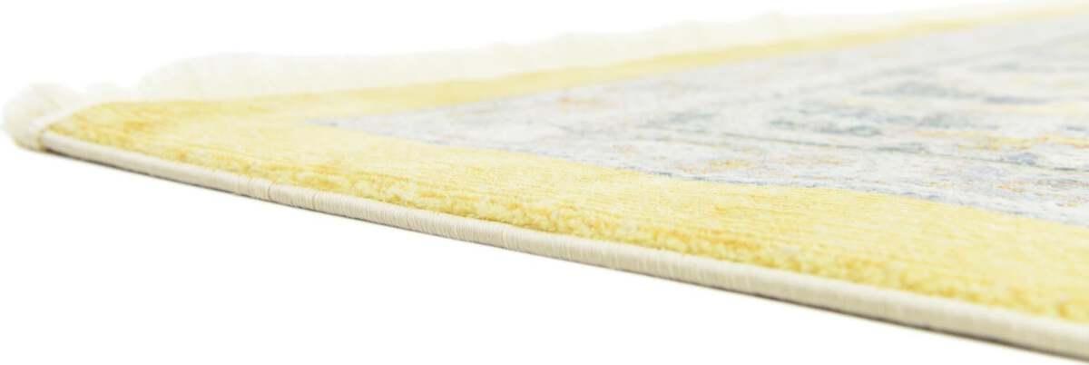 Unique Loom Indoor Rugs - Baracoa Modern 10x13 Rectangular Rug Yellow