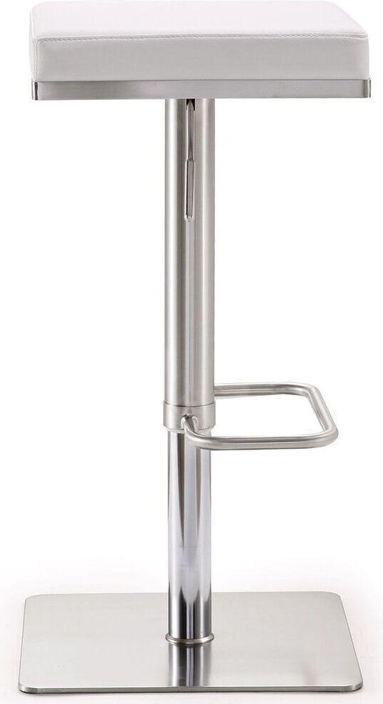 Tov Furniture Barstools - Bari Adjustable Barstool White