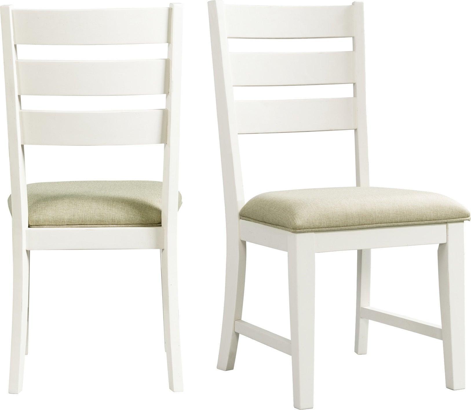 Elements Dining Chairs - Barrett Ladder Back Side Chair Set (Set of 2)
