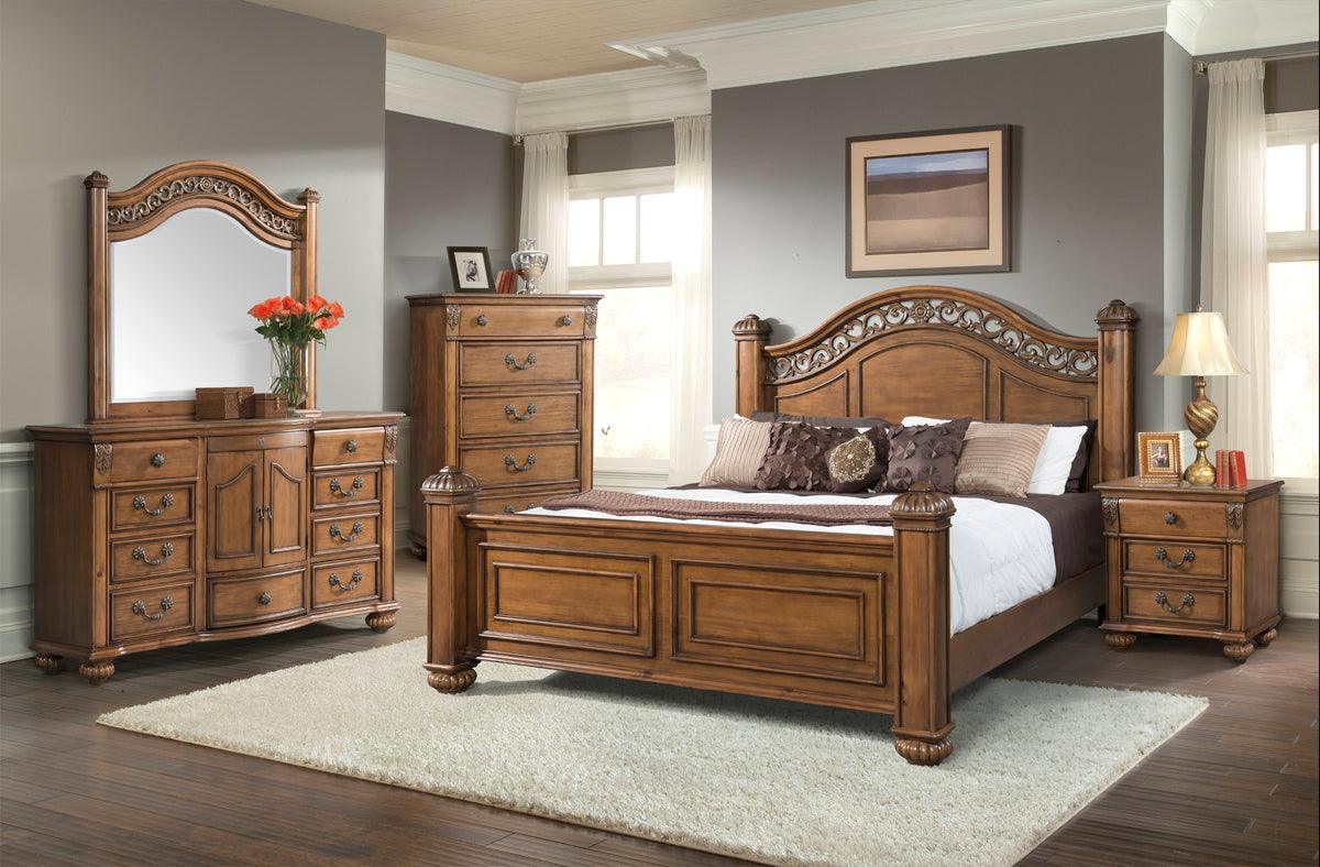 Elements Beds - Barrow Queen Poster Bed