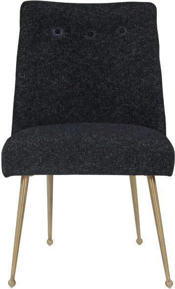 Tov Furniture Dining Chairs - Batik Dining Chair Black & Gold