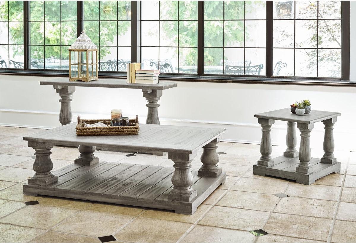 Elements Coffee Tables - Baxter Four Pedestal Cocktail Table
