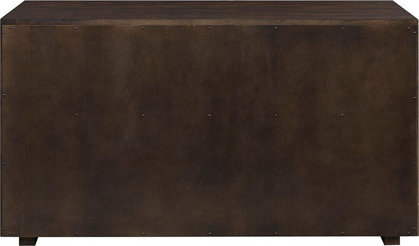 Olliix.com Consoles - Bay Console Table Dark Mahogany