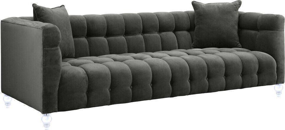 Tov Furniture Sofas & Couches - Bea Velvet Sofa Gray