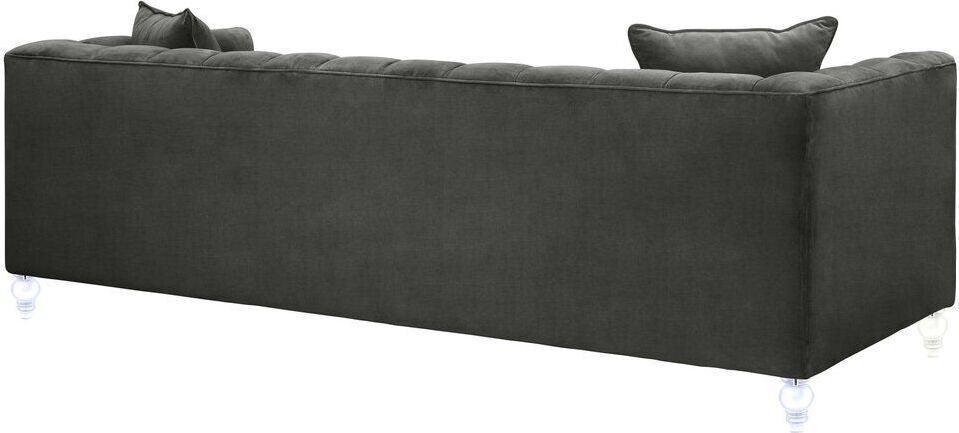Tov Furniture Sofas & Couches - Bea Velvet Sofa Gray