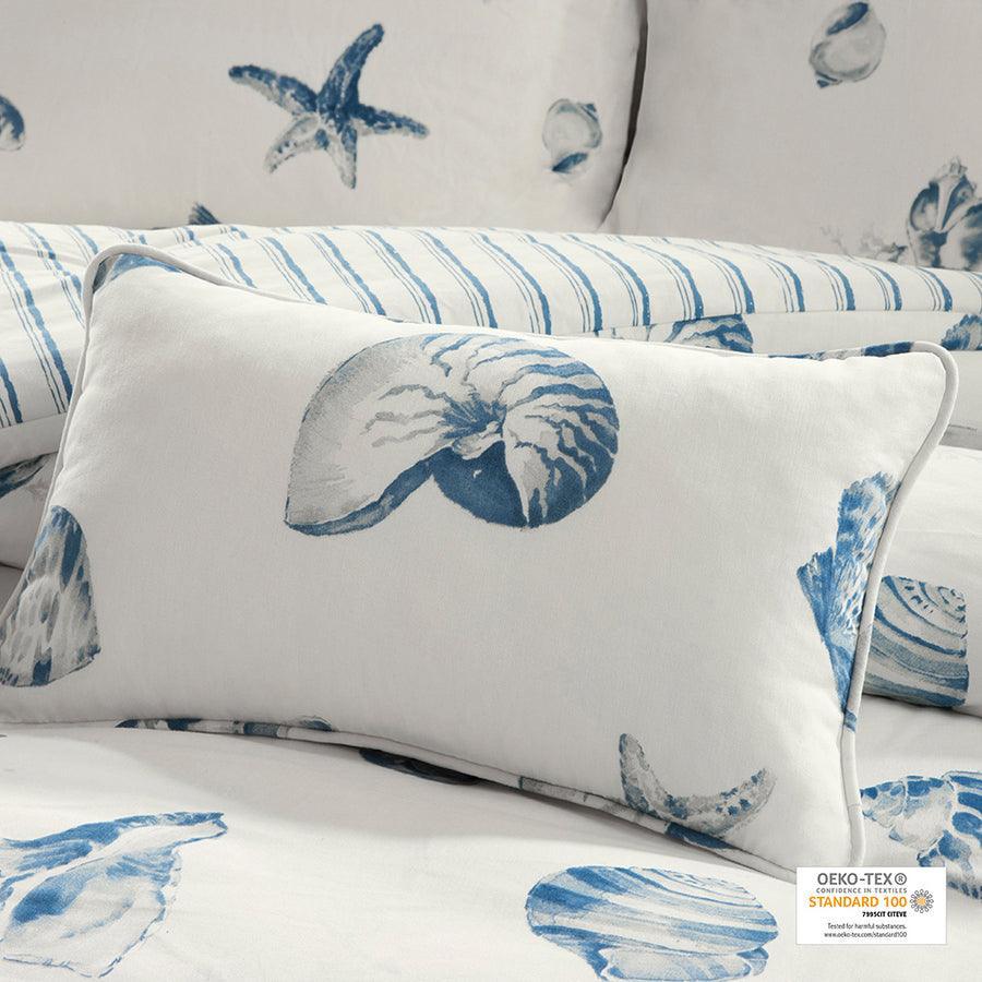 Olliix.com Comforters & Blankets - Beach Glam House Comforter Set Blue Queen