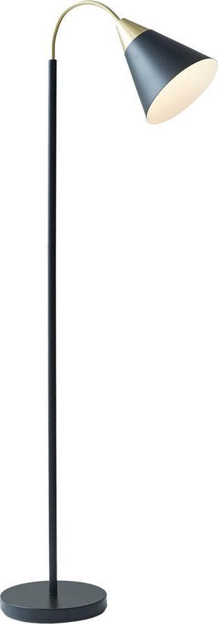 Olliix.com Floor Lamps - Beacon Arched Floor Lamp Matte black