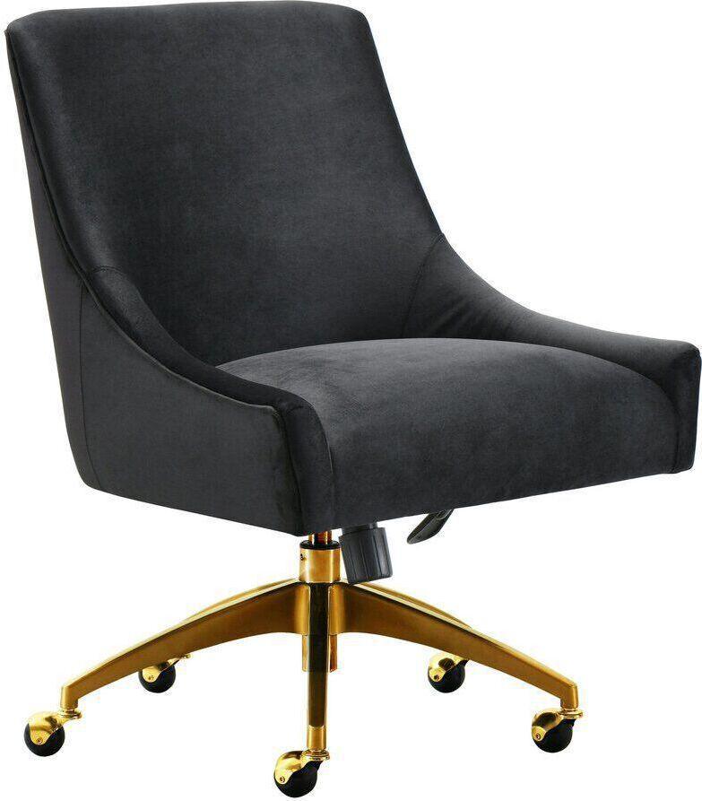 Tov Furniture Task Chairs - Beatrix Office Swivel Chair Black