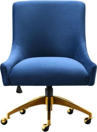 Tov Furniture Task Chairs - Beatrix Office Swivel Chair Navy