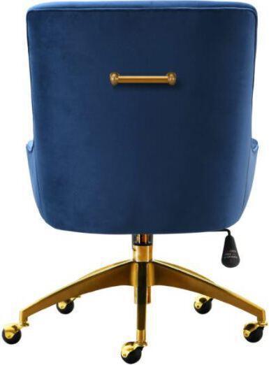 Tov Furniture Task Chairs - Beatrix Office Swivel Chair Navy