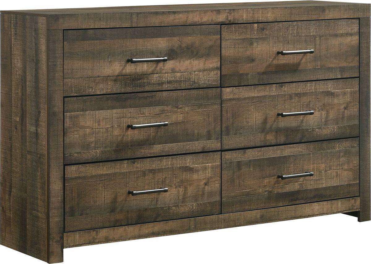 Elements Dressers - Beckett 6-Drawer Dresser