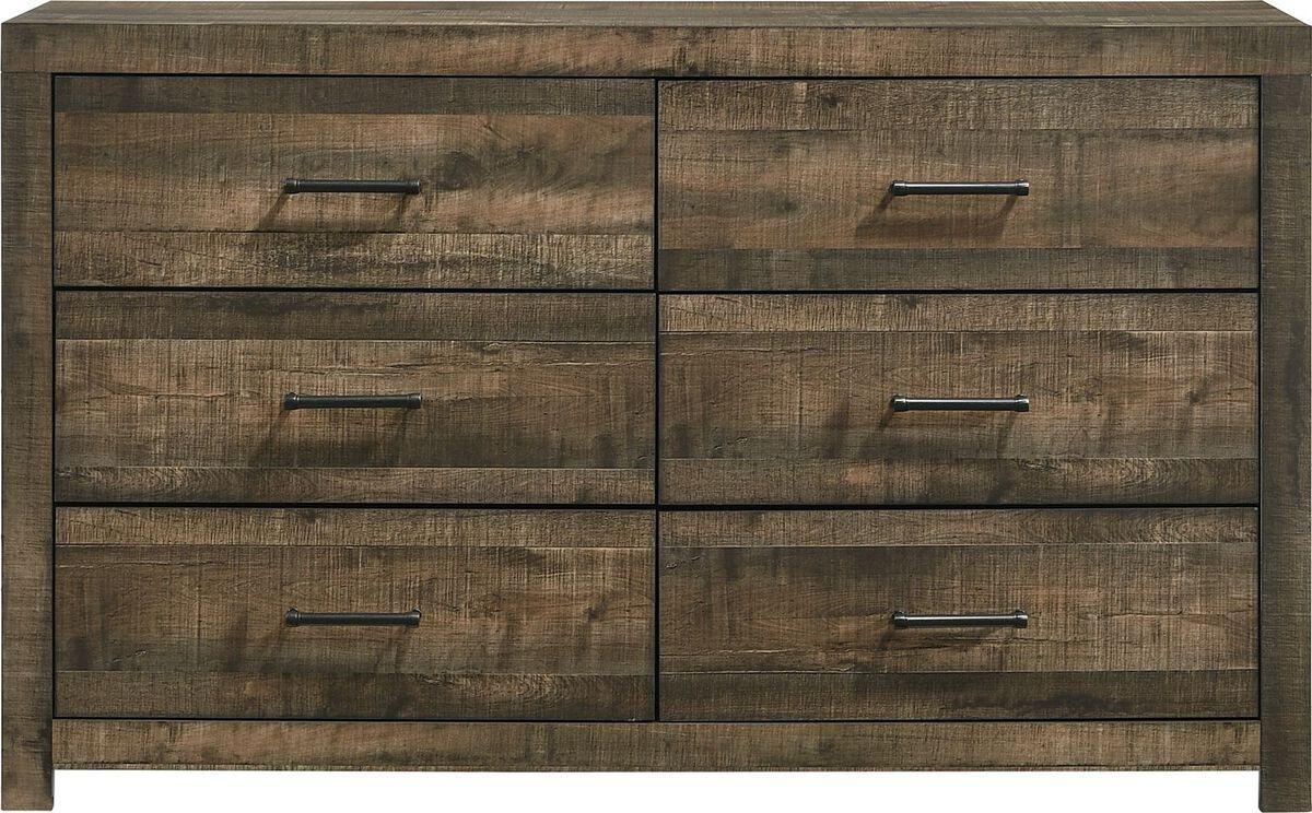 Elements Dressers - Beckett 6-Drawer Dresser