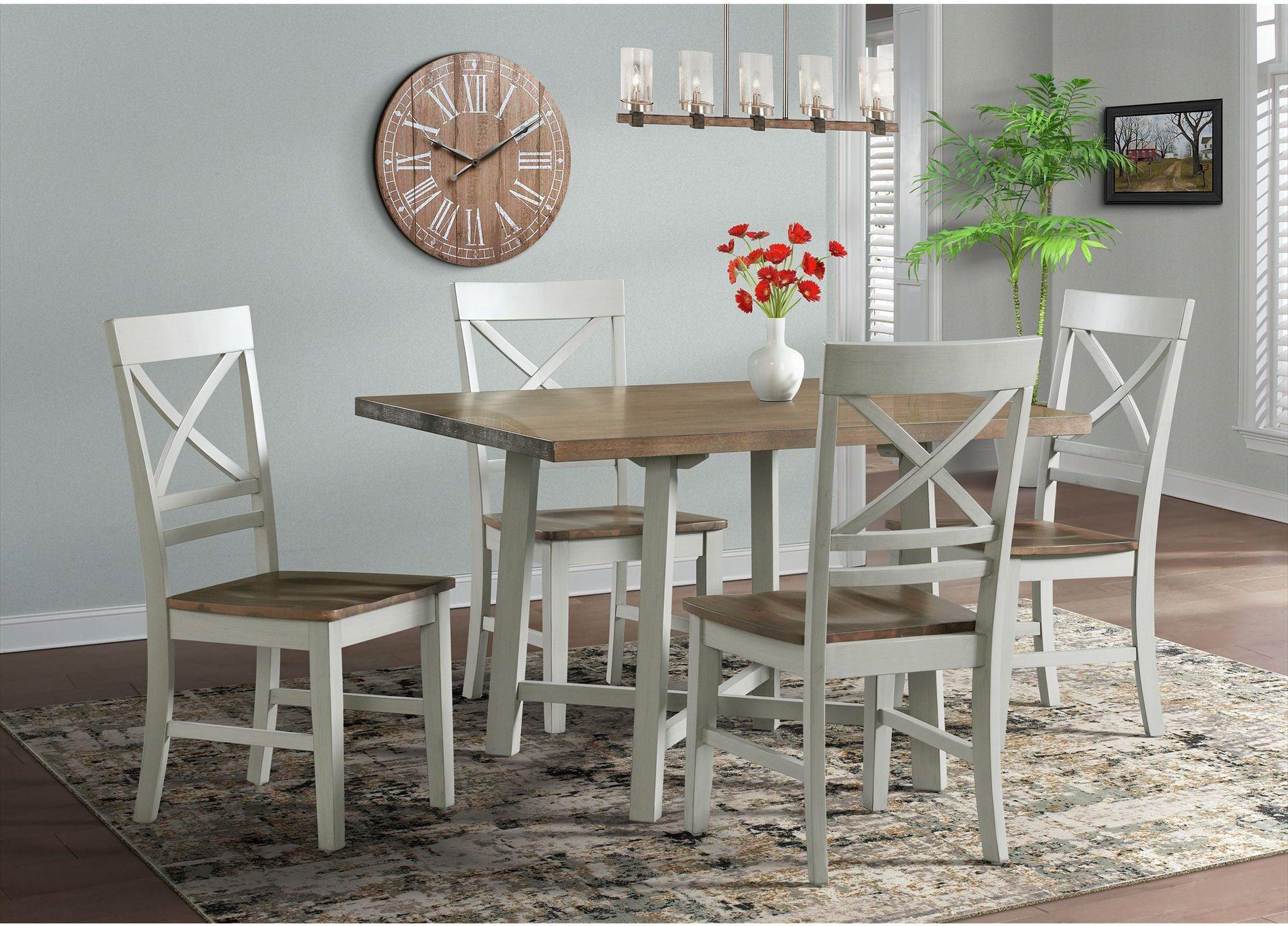Elements Dining Chairs - Bedford Standard Height Side Chair Set in Natural