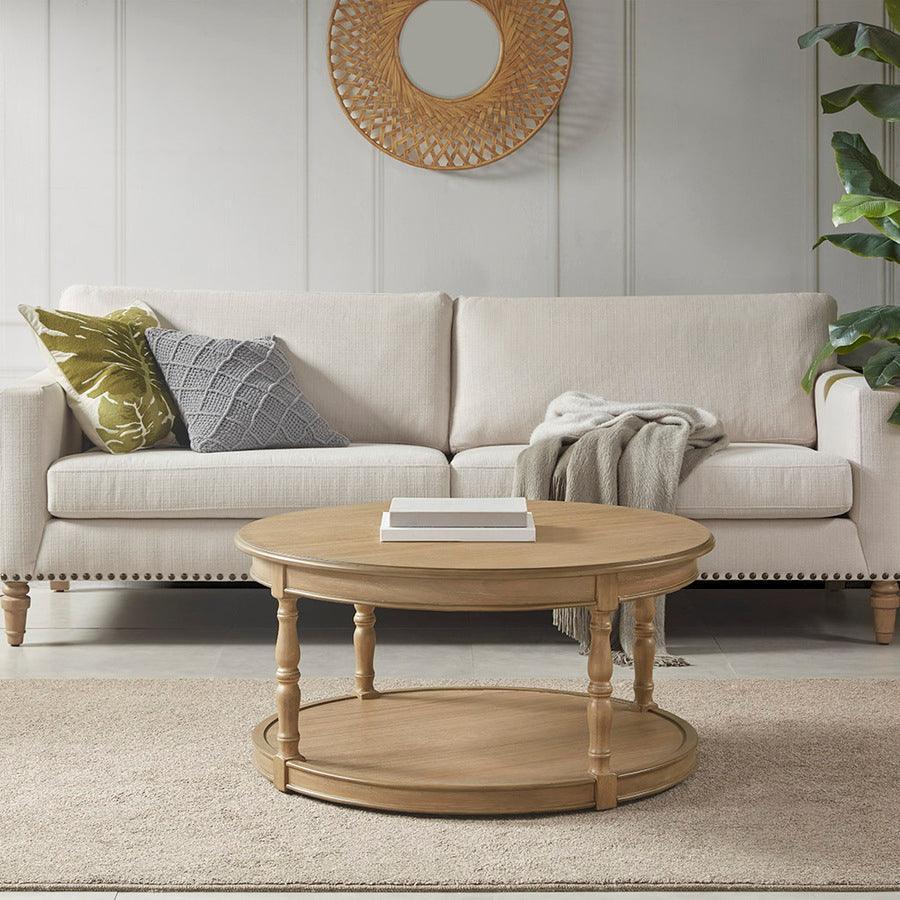 Olliix.com Coffee Tables - Belden Castered Coffee Table Natural