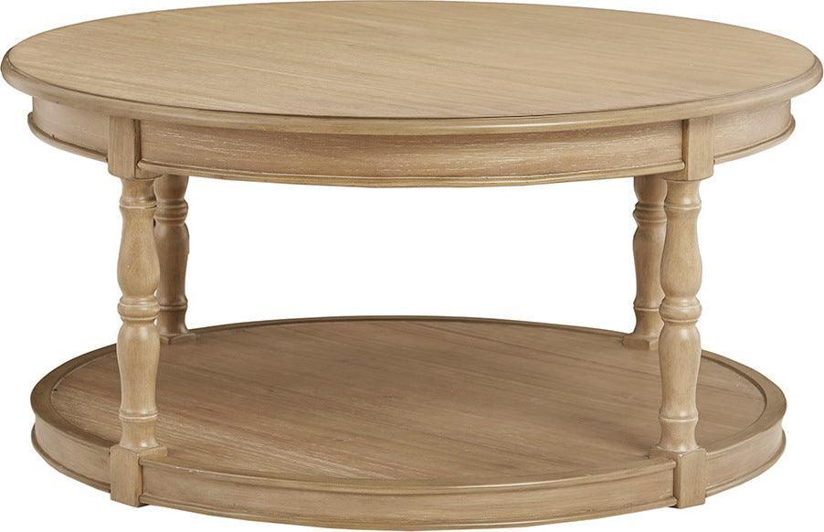 Olliix.com Coffee Tables - Belden Castered Coffee Table Natural