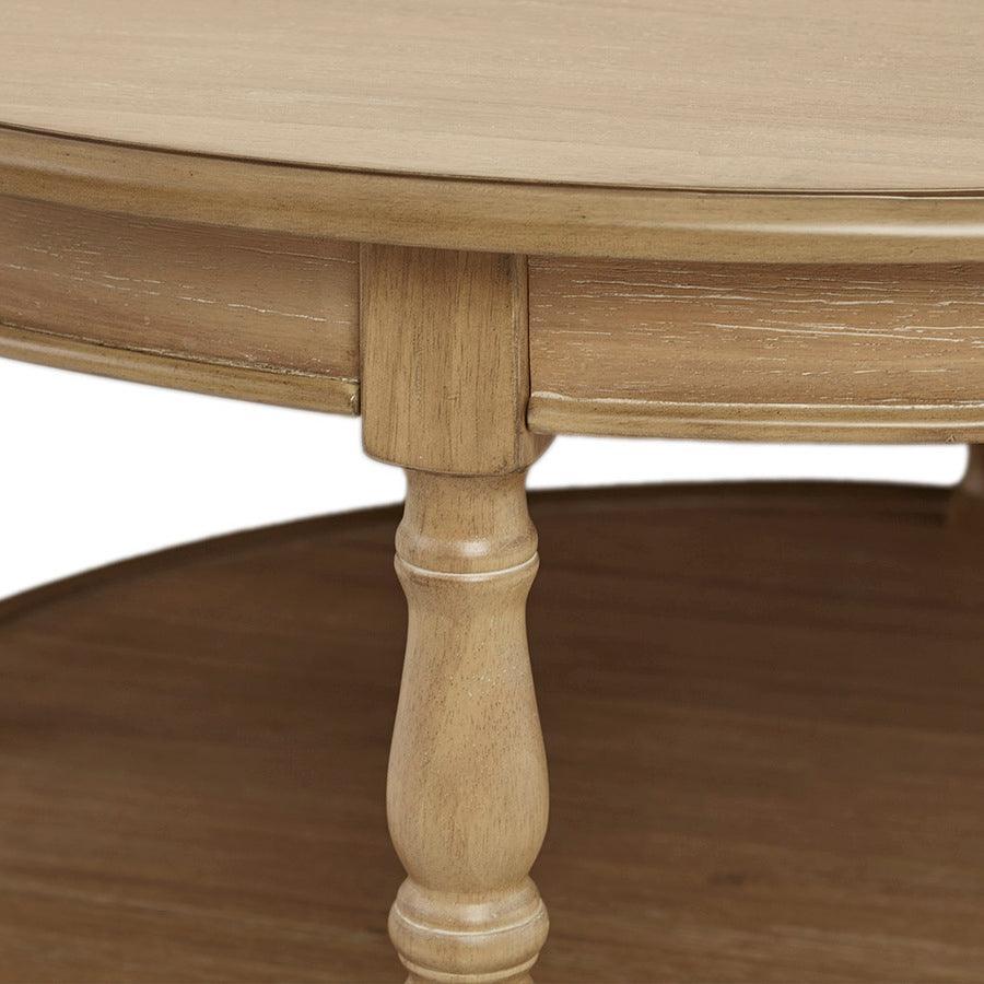 Olliix.com Coffee Tables - Belden Castered Coffee Table Natural