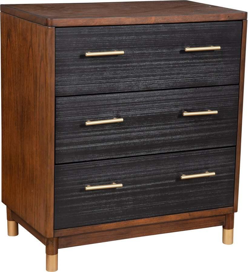 Alpine Furniture Dressers - Belham 3 Drawer Small Chest