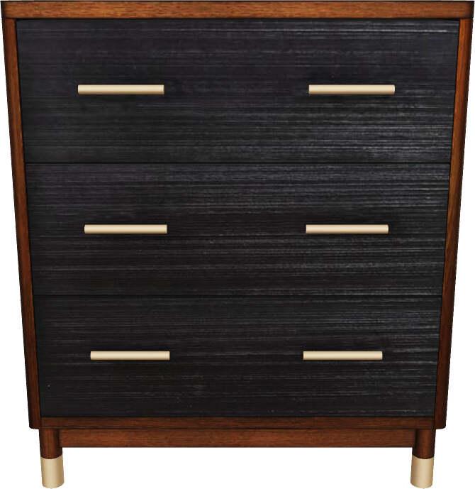 Alpine Furniture Dressers - Belham 3 Drawer Small Chest