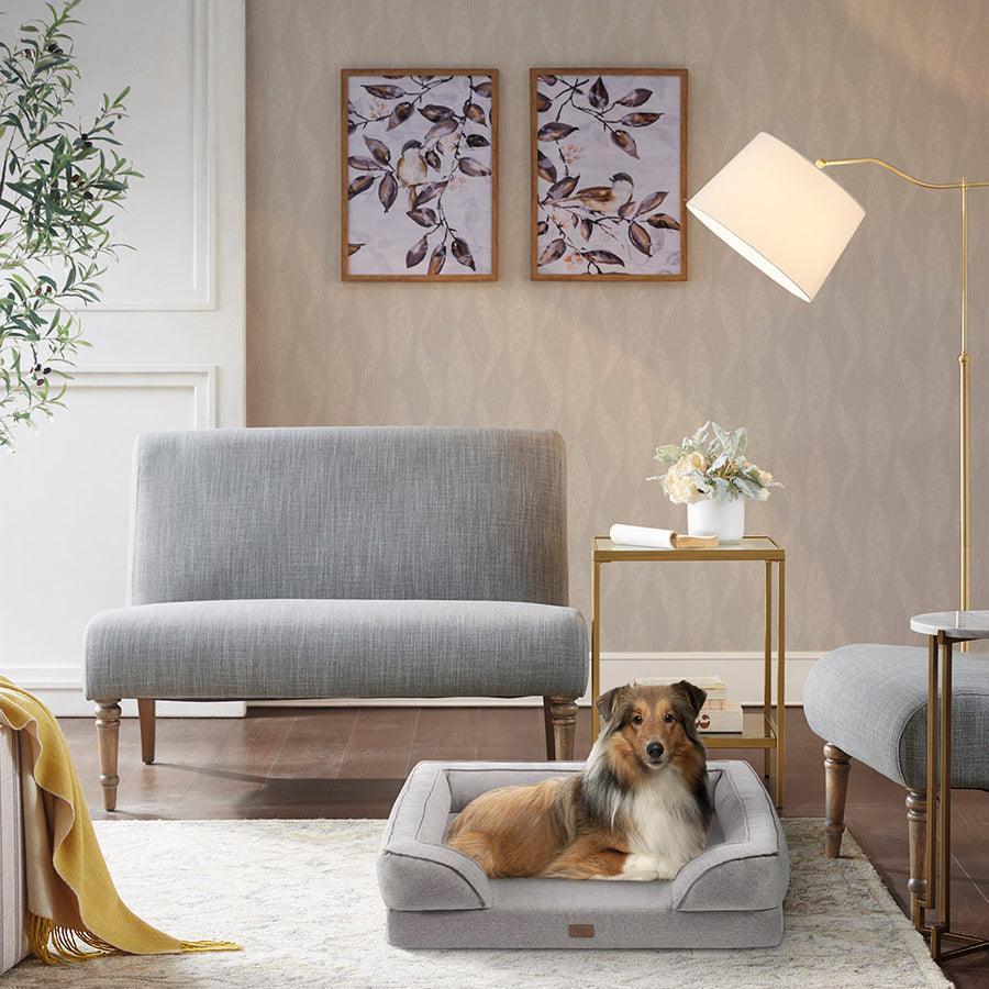 Olliix.com Dog Beds - Bella 28"W Pet Couch Gray