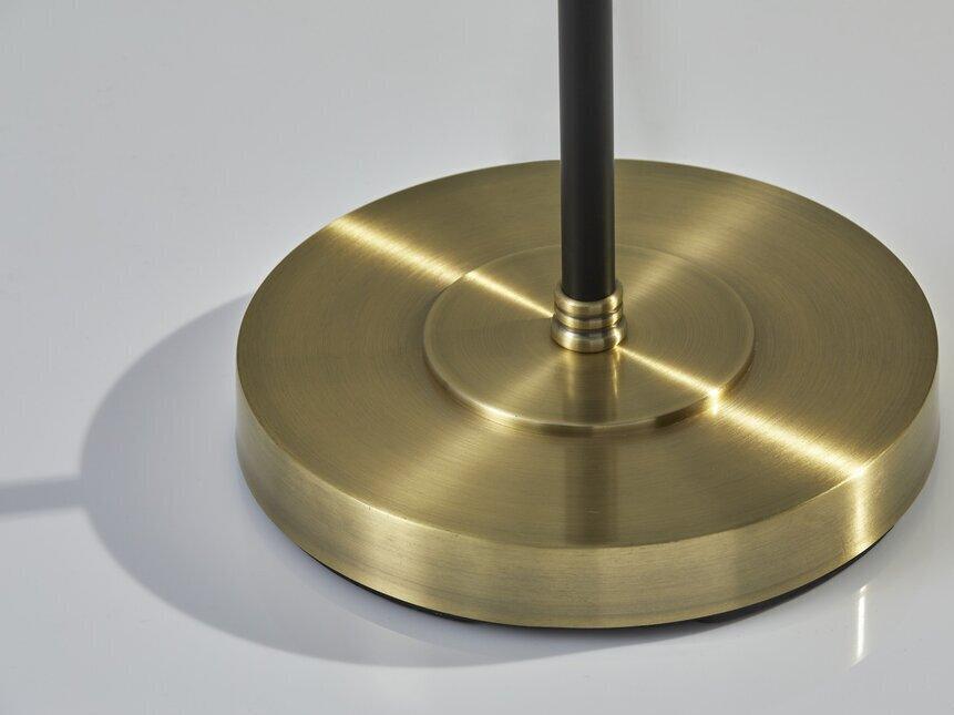 Adesso Table Lamps - Bergen Table Lamp Black Antique Brass