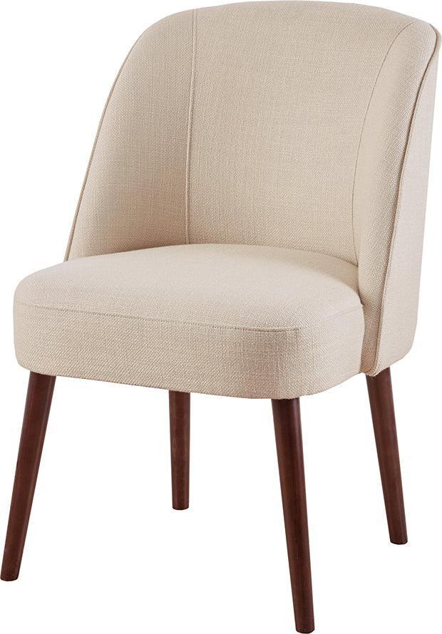 Olliix.com Dining Chairs - Bexley Contemporary Rounded Back Dining Chair 22.25Wx24.5Dx34.6H" Natural