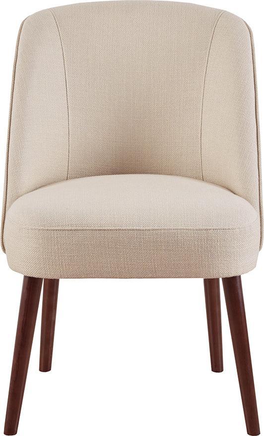 Olliix.com Dining Chairs - Bexley Contemporary Rounded Back Dining Chair 22.25Wx24.5Dx34.6H" Natural