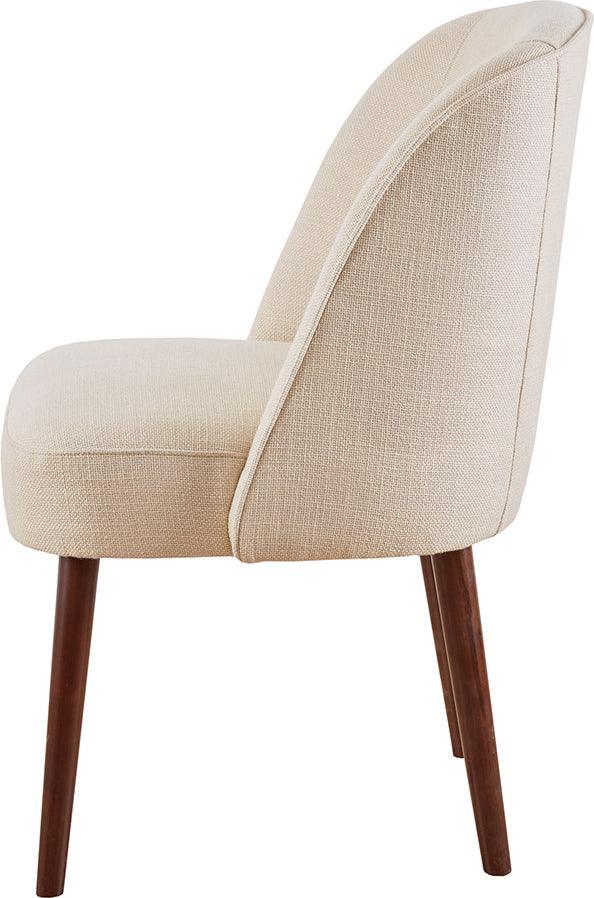 Olliix.com Dining Chairs - Bexley Contemporary Rounded Back Dining Chair 22.25Wx24.5Dx34.6H" Natural