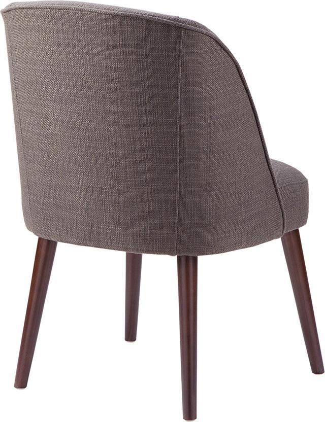 Olliix.com Dining Chairs - Bexley Modern Rounded Back Dining Chair 22.25W x 24.5D x 34.6H" Charcoal