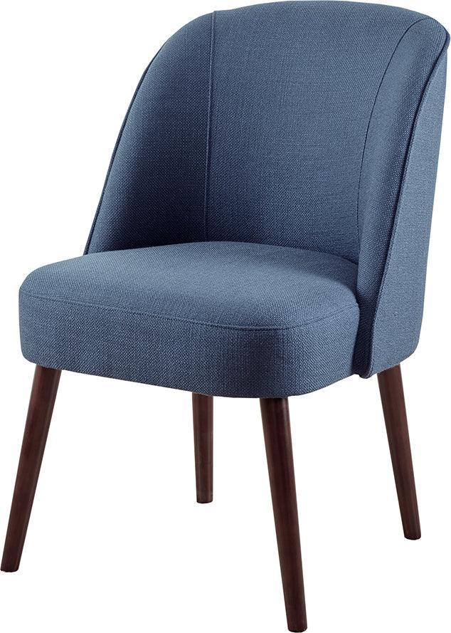 Olliix.com Dining Chairs - Bexley Modern/Contemporary Rounded Back Dining Chair Blue