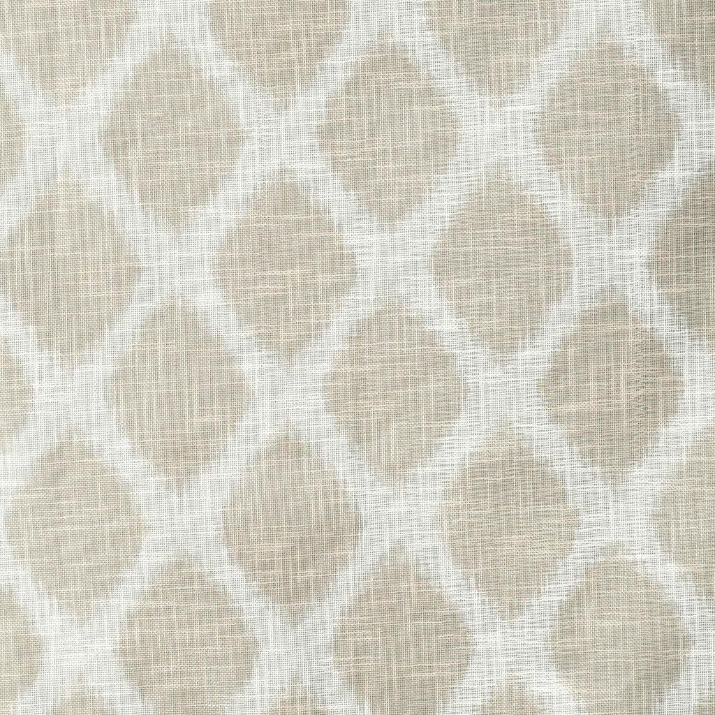 Olliix.com Curtains - Blakesly 100 H Printed Ikat Blackout Patio Curtain Taupe