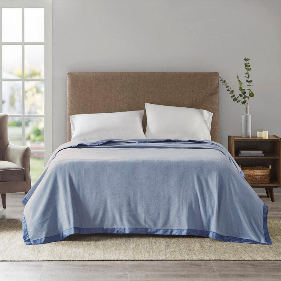 Olliix.com Comforters & Blankets - Blanket Blue BL51-0521